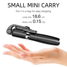 Load image into Gallery viewer, Tripod Selfie Stick Adjustable Rotating Wireless Bluetooth Remote Control Tripod Stand for Photo Tak

