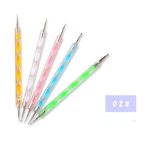 Load image into Gallery viewer, Nail Beauty Tool Set Nail Brush Nail File Manicure Jewelry Plate Decoration 10-Piece Set Nail Beauty Products
