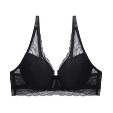 Load image into Gallery viewer, Floral Lace Cover Cotton Lined Bra Sexy Bh Push Up Underwear Women Sheer Bras Female Brassiere
