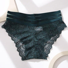 Load image into Gallery viewer, Women Sexy Lingerie Lace Panties Underwear Floral Perspetive Panties Female Lace Panty Mesh Wasit Female Seamless Briefs
