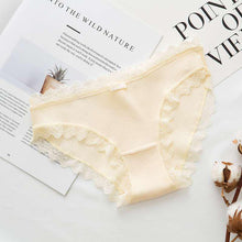 Load image into Gallery viewer, CINOON Sexy Lace Panties Women's Cotton Underwear Seamless Cute Bow Briefs Soft Comfort Lingerie Female Sexy Underpants
