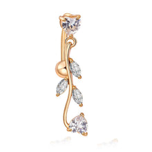 Load image into Gallery viewer, Charming Pendant Belly Piercing Ring Titanium Dangle Belly Button Rings Navel Piercing Jewelry
