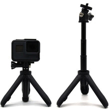 Load image into Gallery viewer, Extendable Selfie Stick Tripod for Gopro, Mini Extention Handheld Pole
