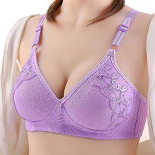Load image into Gallery viewer, Plus Size Women Underwear Sexy Lingerie Lace Brassiere Female Solid Color Bralette
