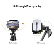 Load image into Gallery viewer, Adjustable Mini Tripod Desktop Phone Holder Compat Selfie Live Stream Video Watching Video Shooting

