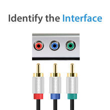 Load image into Gallery viewer, 3RCA Color Difference Component Cable YcbCr Video Cable Red Green Blue 3RCA to 3RCA AV Line
