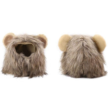 Load image into Gallery viewer, Small Dog Puppy Halloween Cosplay Costume Lion Shape Mane Wig Hat
