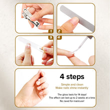 Load image into Gallery viewer, LLANO Stainless Steel Nail File with Anti-Slip Handle and Leather Case
