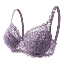 Load image into Gallery viewer, Lace Plus Size Bra Underwear Adjustable Push Up Comfortable Women Bra
