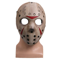 Load image into Gallery viewer, Jason Voorhees Halloween Party Murderer Cosplay Costume Resin Mask Scary Masks Prop
