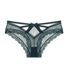 Load image into Gallery viewer, TERMEZY Sexy Women Panty Lace Briefs Transparent Low-waist Panties Briefs Hollow Out Underwear G-String Lingerie Ladies Underpants Intimates
