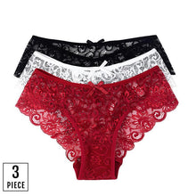 Load image into Gallery viewer, 3 Pcs/Lot Women Sexy Lace Panties Sexy Briefs S To XL Underewear
