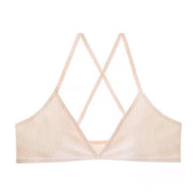Load image into Gallery viewer, Queenral Invisible Bra Without Bones Frame for Women's Underwear Cotton Seamless Bh Comfort Crop Top Sexy Lingerie Triangle Cup Unlined
