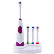 Load image into Gallery viewer, Electric Toothbrush with 3pcs Replacement Toothbrush Heads
