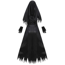 Load image into Gallery viewer, Halloween Cosplay Nun Costume Women Black Vampire Fantasy Dress Terror Scream Mask Gloves Party Ghost Disguise Female Fancy For Long Dress
