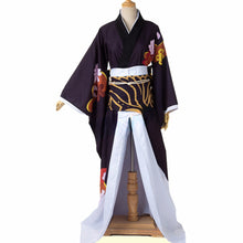 Load image into Gallery viewer, Demon Slayer Kimetsu no Yaiba Cosplay Costumes Kibutsuji Muzan Cosplay Costume Women Kimono Uniforms Clothes Dresses Wig
