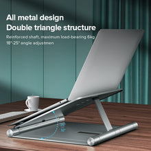 Load image into Gallery viewer, Foldable Laptop Stand Aluminum Alloy Laptop Tablet Adjustable Stand with Adjustable Lift Table
