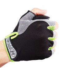 Load image into Gallery viewer, Spring and Summer Thin Men's and Women's Half Finger Gloves Sports Biking Mountain Climbing Outdoor Fitness Gloves
