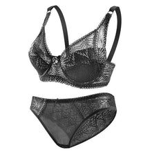 Load image into Gallery viewer, Queenral Lace Bra Plus Size Bra Women Underwear Bralette Crop Top Sexy Female Bra Large BH Tube Top Female Push Up Brassiere Laced Bra
