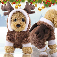 Load image into Gallery viewer, BMS Winter Cat Clothes Warm Fleece Pet Costume For Small Cats Kitten Jumpsuits
