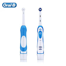 Load image into Gallery viewer, Oral B Sonic Electric Toothbrush 2 Min Timer 7600s Rotating Deep Clean Replaceable Brush Head Battery Vitality Toothbrus
