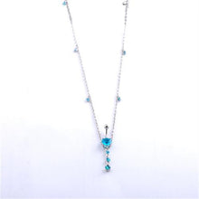 Load image into Gallery viewer, Women Sexy Rhinestone Dangle Belly Button Chain Navel Piercing Ring Body Jewelry Waist Chain Button Puncture Jewelry
