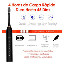 Load image into Gallery viewer, Rechargeable Electric Toothbrush 8 Replacement Brush Heads Oral Care
