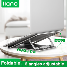Load image into Gallery viewer, Portable Aluminum Alloy Laptop Stand Folding 6-gear Lifting Ipad Bracket
