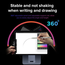 Load image into Gallery viewer, IPad Tablets Magnetic Aluminium Stand Desktop Stand 360 Degrees Rotate and Adjustable Angle fo Tablets/Pads

