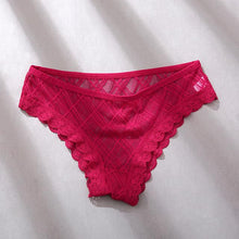 Load image into Gallery viewer, Lace Panties Sexy Low-rise Brazilian Underwear Fashion Lattice Transparent Underpants M-2XL Sexy Pants Lingerie
