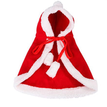 Load image into Gallery viewer, Creative Dog Cat Velvet Cape Pet Christmas Halloween Cloak Puppy Costume Outfit Cosplay Cute
