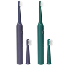 Load image into Gallery viewer, Sonic Electric Toothbrush 3-speed Smart Timer Usb Rechargeable Whitening Toothbrush With 2 Brush
