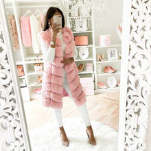 Load image into Gallery viewer, Womens Faux Fur Gilet Vest Sleeveless Waistcoat Body Warmer Jacket Coat Outwear
