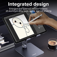 Load image into Gallery viewer, P11 Tablet Stand iPad Stand Tablet Stand iPad Holder Folding Portable iPad/Phone Universal Aluminum Alloy Stand
