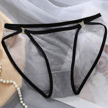 Load image into Gallery viewer, Women Panties Sexy Mesh Dots Underwear Knickers Female Seamless Briefs Lingerie Transparent Underpants KL130
