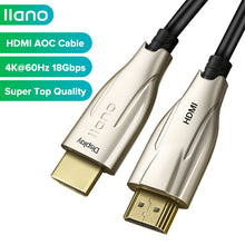 Load image into Gallery viewer, HDMI Active Optical Cable 18Gbps Bandwidth Super High Quality Invincible HDMI Cable
