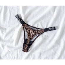 Load image into Gallery viewer, Sexy Women Pantie Crystal Rhinestone Underwear Thongs Low Rise Fitness Gym UnderwearPanties
