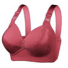 Load image into Gallery viewer, Large Size Big Cup Bra Without Rim Adjustment Sexy Breasts Women's Underwear
