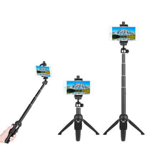 Load image into Gallery viewer, YunTeng YT-9928 Multifunction Selfie Stick Tripod with Bluetooth Remote Shutter
