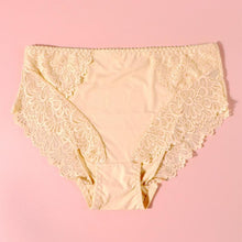 Load image into Gallery viewer, Middle Waist Lace Plus Size Panties Women Big Size Briefs Intimates Female Underwear M L XL 2XL 3XL 4XL
