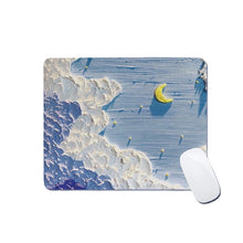 Load image into Gallery viewer, Kawaii Mousepad Cute Mousepad Office Oilpaint Gaming Desk Mats Gamer Round Square Deskpad Office Home PC Computer
