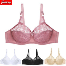 Load image into Gallery viewer, New 2023 Plus Size Bra For Women Sexy Lace Underwear C D Cup Hollow Out Sexy Lingerie Brasieres Soutien Gorge Femme
