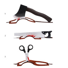 Load image into Gallery viewer, Pet Halloween Costume Funny Hatchet Through The Head for Dogs Cat Hat Headband
