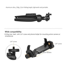 Load image into Gallery viewer, YunTeng YT-9928 Multifunction Selfie Stick Tripod with Bluetooth Remote Shutter
