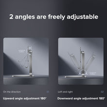 Load image into Gallery viewer, iPad Stand Phone Aluminum Alloy Holder 180° rotation Desktop Adjustable Stable Bracket for 6-16 inch
