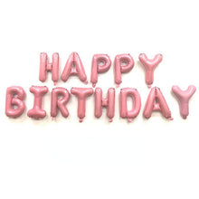 Load image into Gallery viewer, Christmas Hardcover 16-Inch English Birthday Letter Balloon Set Children Full-Year Birthday Decoration Scene Layout Balloon
