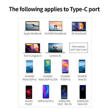 Load image into Gallery viewer, 6 in 1 Extension Hub USB Type C to HDMI / USB 3.0 / Type C / PD Power Charging Converter Type-C Docking Station Data Hub
