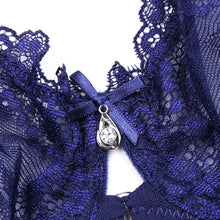Load image into Gallery viewer, Underwear Varsbaby Sexy Unlined Balconette Demi-Cup Underwire Lace Bra

