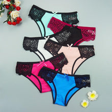 Load image into Gallery viewer, 6pcs/Lot Women's Underwear Cotton Panties Sexy Plus Size Soft Comfort Panty Female Lingerie Set
