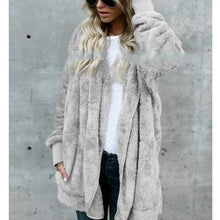 Load image into Gallery viewer, Autumn and Winter Warm Women Fashion Jacket Coat Long Sleeve Casual Sweater
